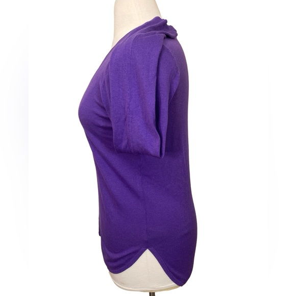 🤑 CLEARANCE🤑 Silk Blend V Neck Long Sleeve tunic sweater - Picture 6 of 7